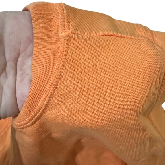 Nike Orange Sleeveless Cropped Tank Top Women’s Small Streetwear Y2K - Picture 4 of 6